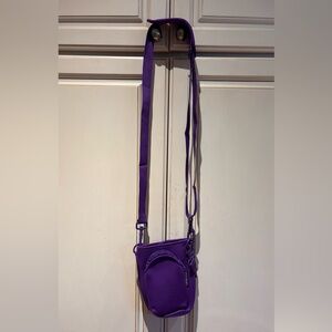 NEW Onoola purple neoprene bottle water holder long & short straps
